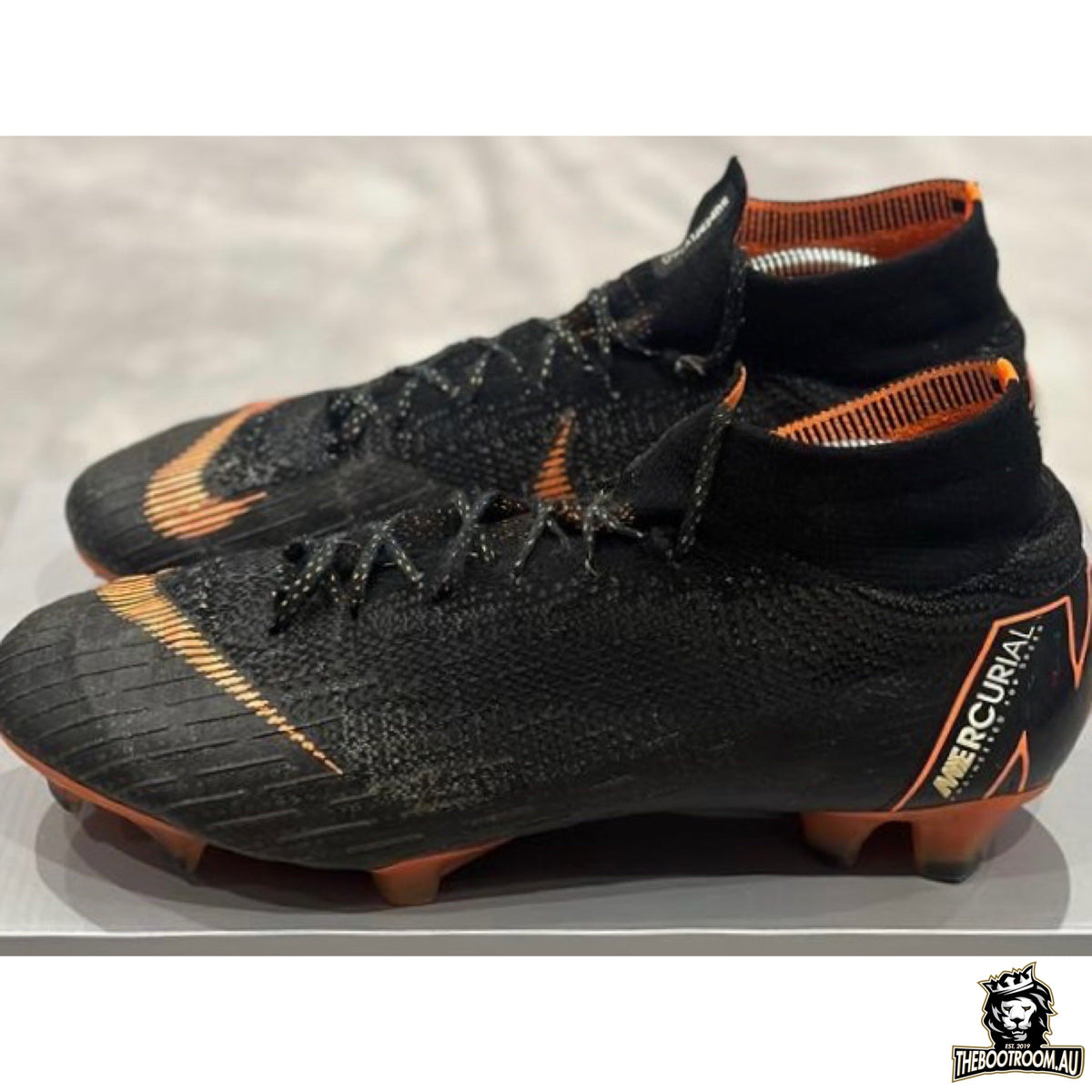 Nike mercurial store superfly v black