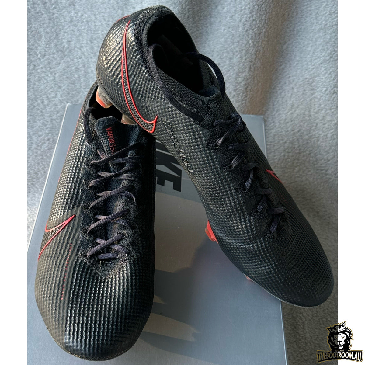 NIKE MERCURIAL VAPOR XIII “BLACK/CHILE RED”