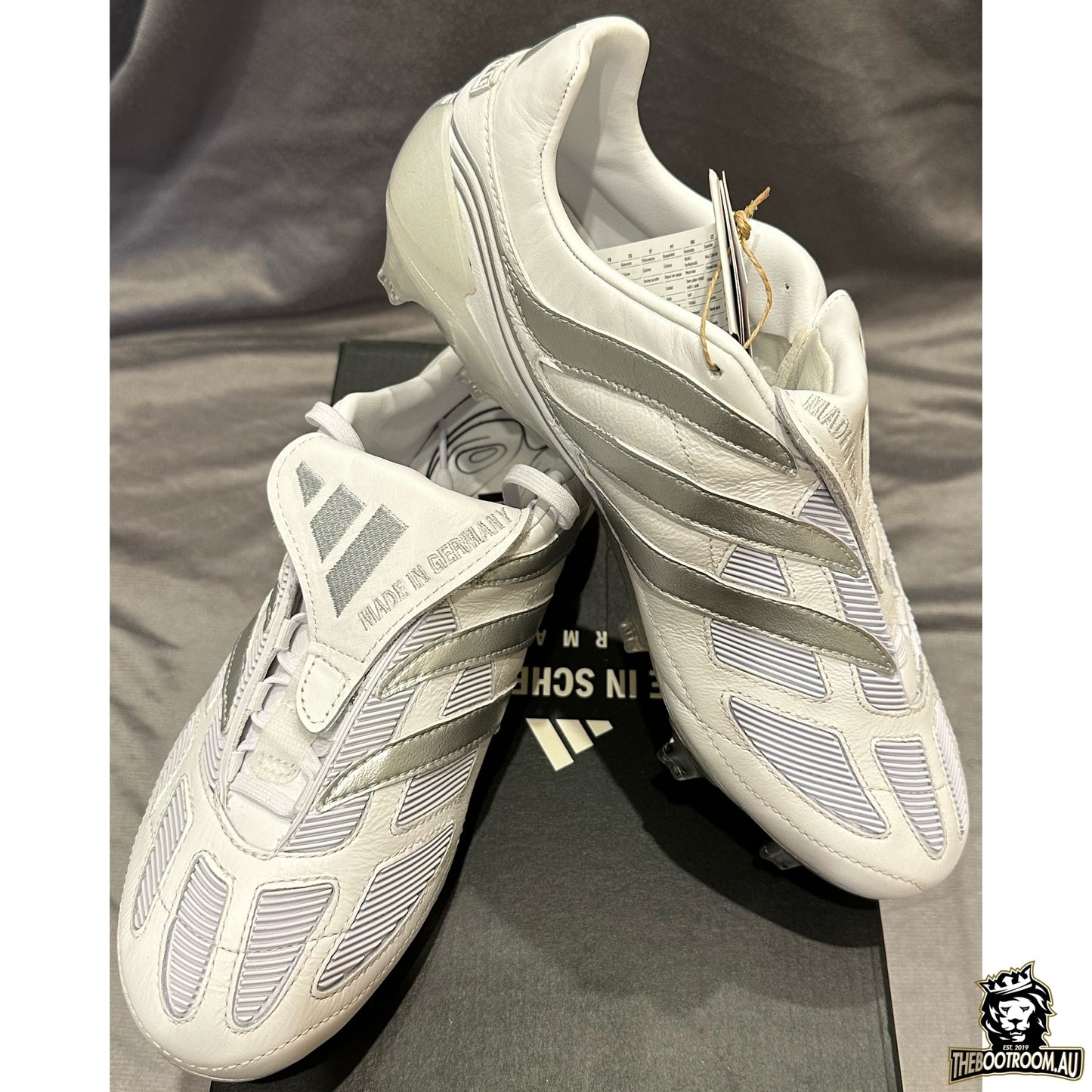 ADIDAS PREDATOR ELITE 25 FT PRECISION SILVER STRIKE “MADE IN GERMANY”