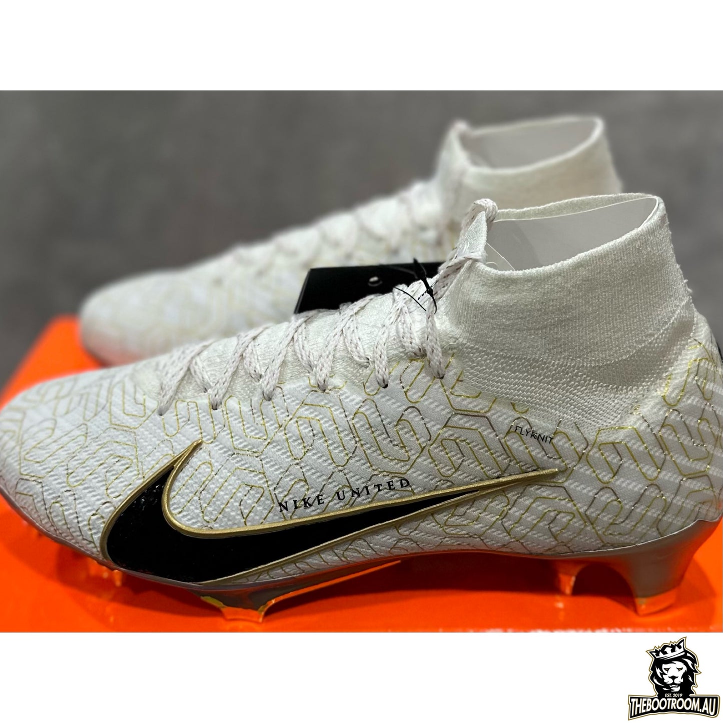 NIKE ZOOM MERCURIAL SUPERFLY IX "UNITED GOLDEN"