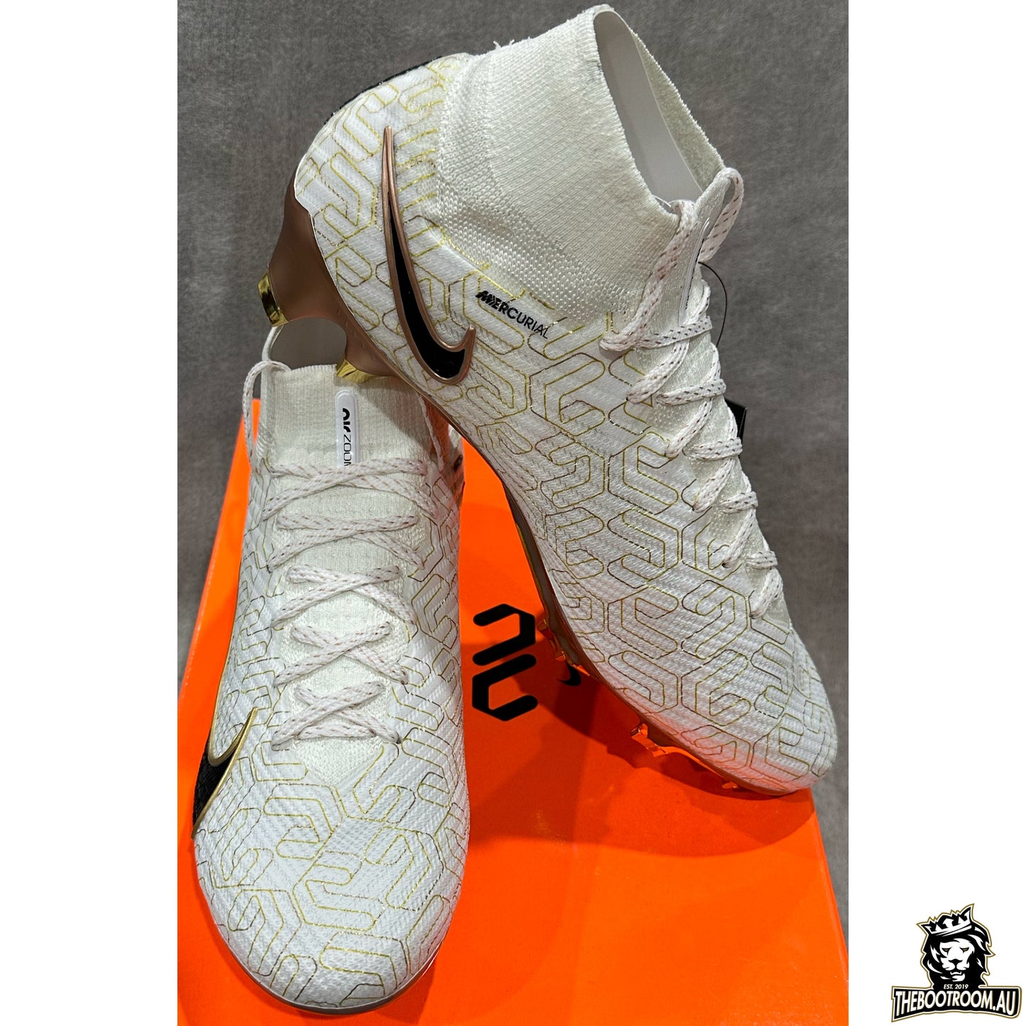 NIKE ZOOM MERCURIAL SUPERFLY IX "UNITED GOLDEN"