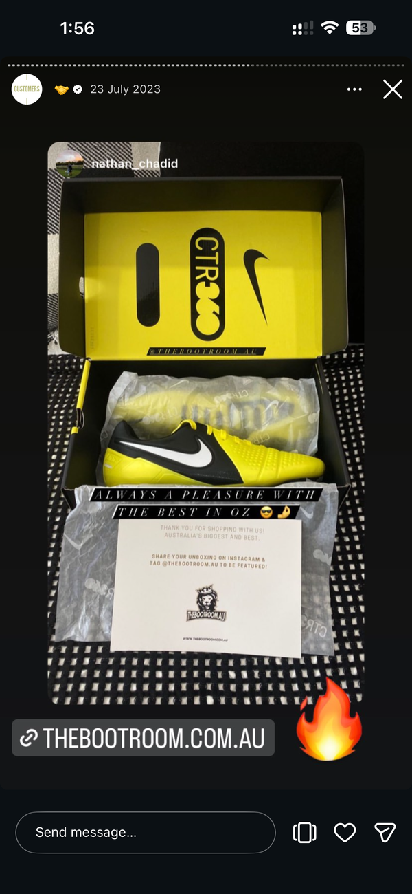 Bootroom customer with their boots