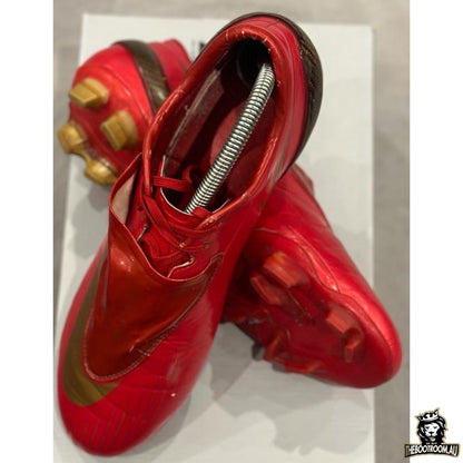 NIKE MERCURIAL VAPOR IV RED/GOLD
