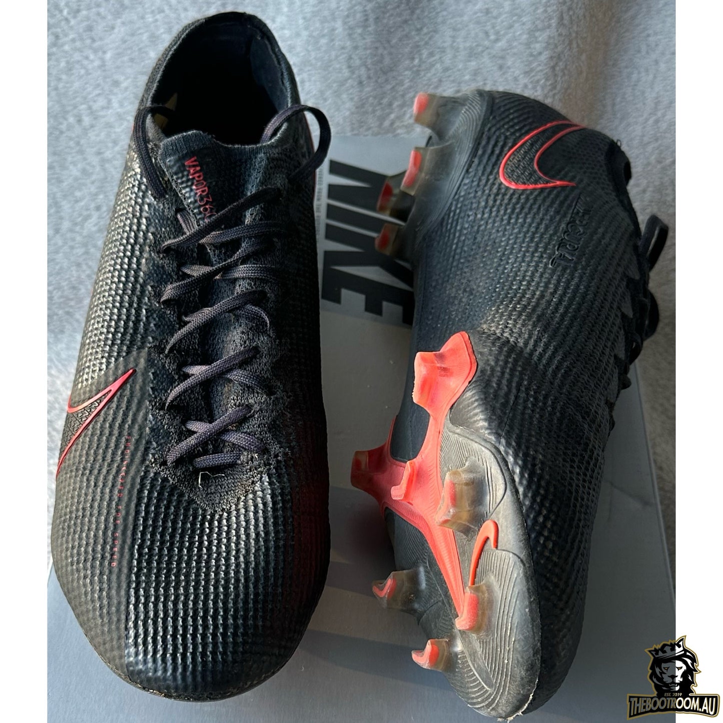 NIKE MERCURIAL VAPOR XIII “BLACK/CHILE RED”