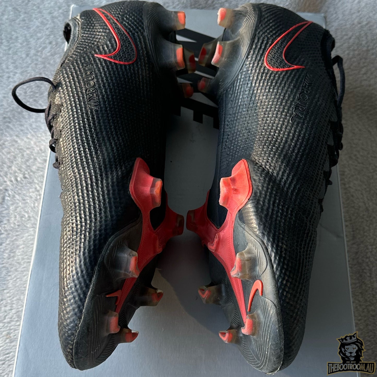 NIKE MERCURIAL VAPOR XIII “BLACK/CHILE RED”