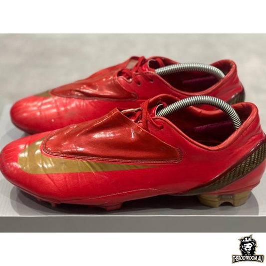 NIKE MERCURIAL VAPOR IV RED/GOLD