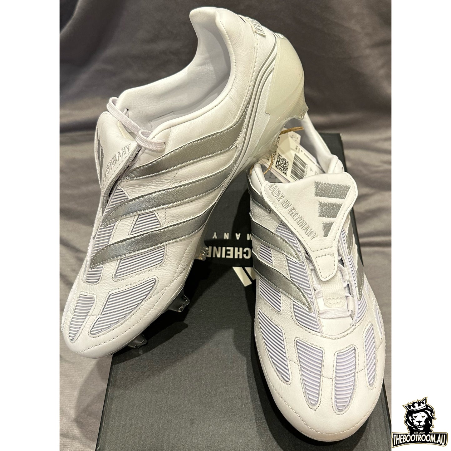 ADIDAS PREDATOR ELITE 25 FT PRECISION SILVER STRIKE “MADE IN GERMANY”
