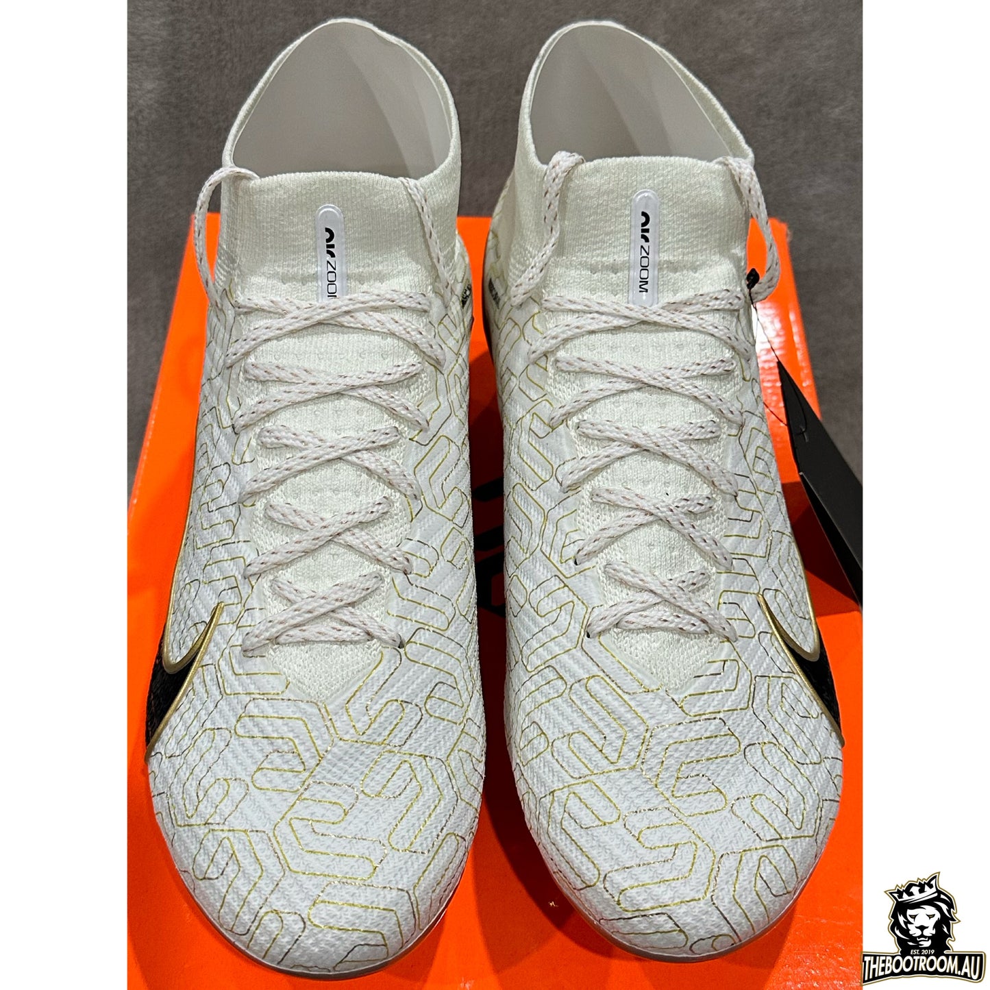 NIKE ZOOM MERCURIAL SUPERFLY IX "UNITED GOLDEN"