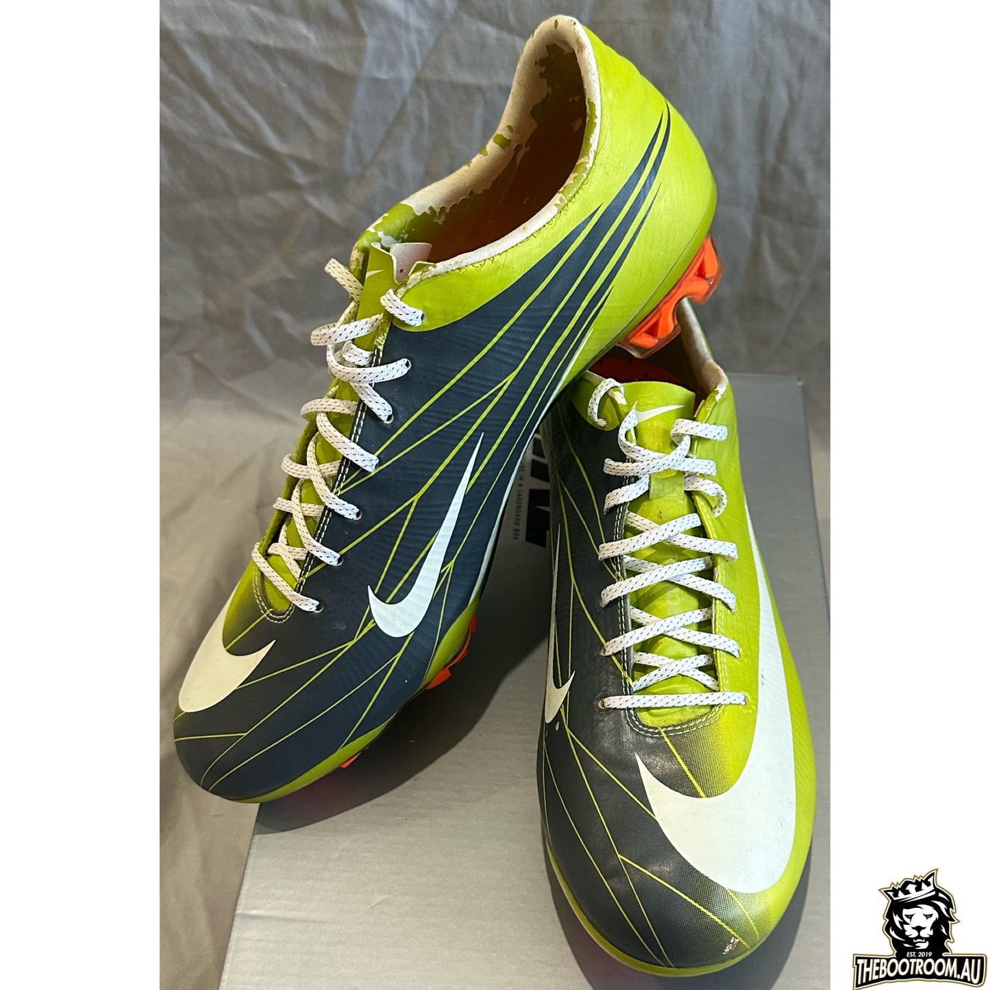 NIKE MERCURIAL VAPOR SUPERFLY II LIME