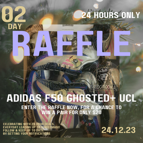 ADIDAS f50 GHOSTED UCL RAFFLE