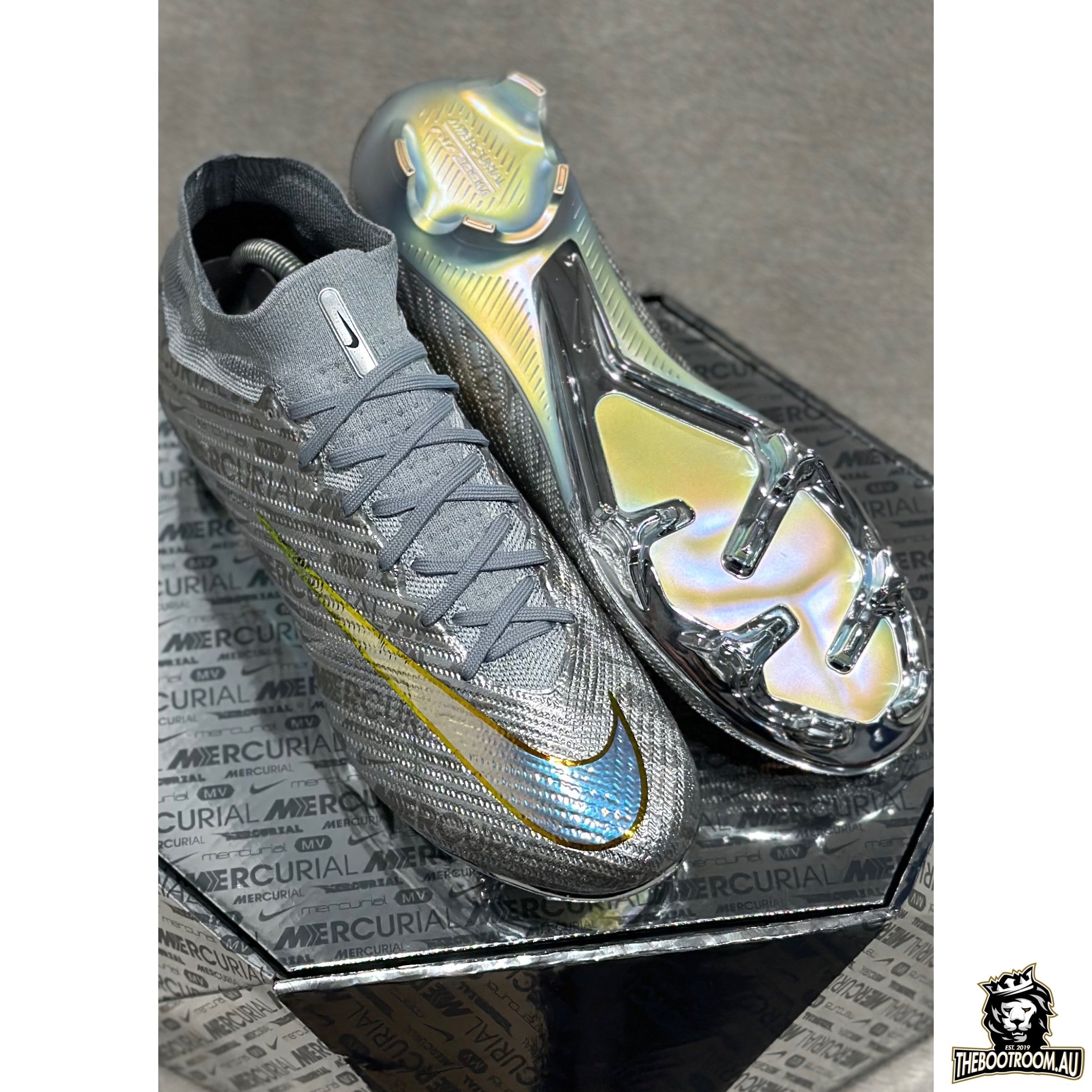 Nike zoom mercurial superfly 9 25周年 Nike Zoom Mercurial Superfly 9 Elite FG Mid 25th Anniversary