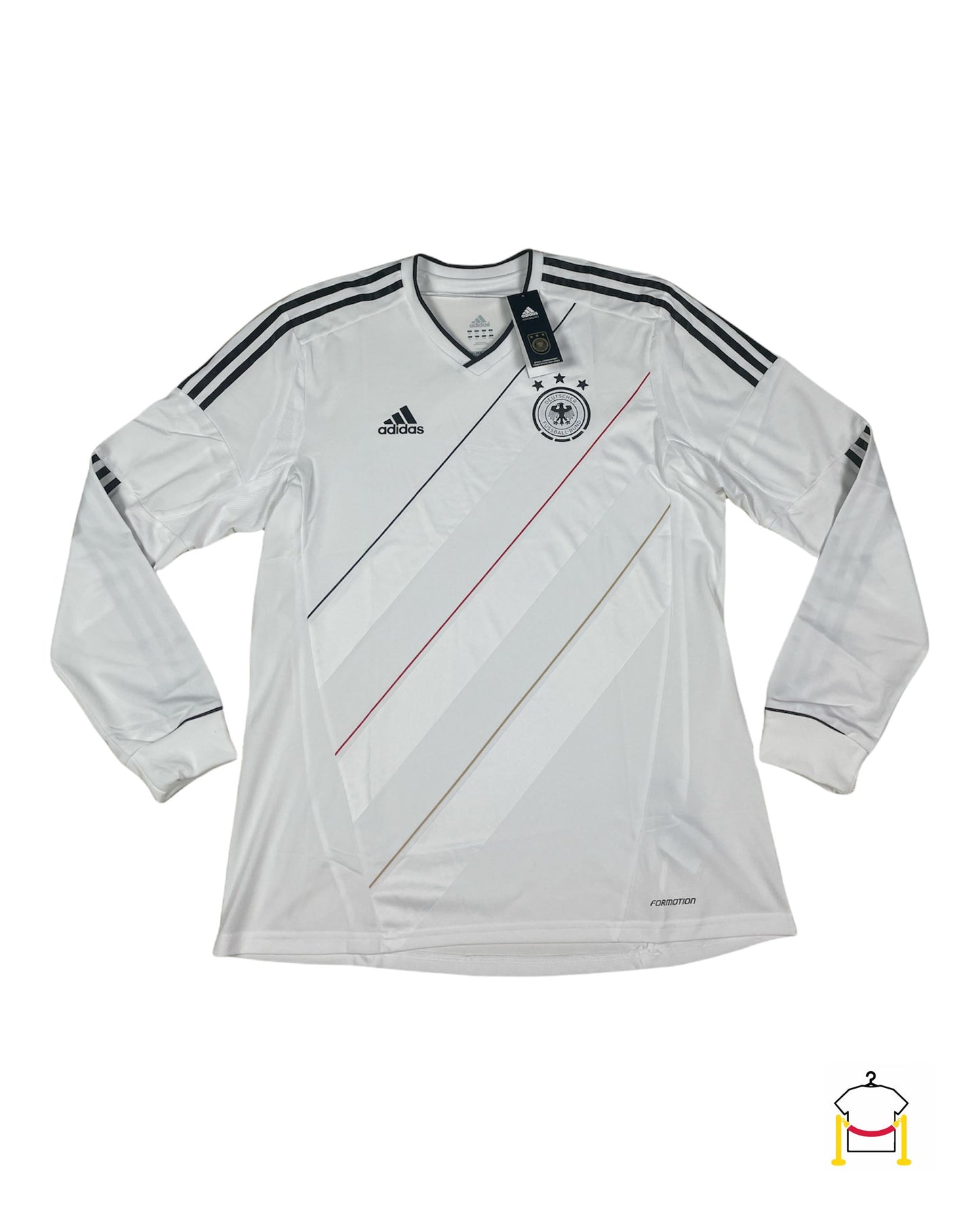 *MATCH ISSUE* ADIDAS GERMANY 2012/13 HOME (XLARGE)