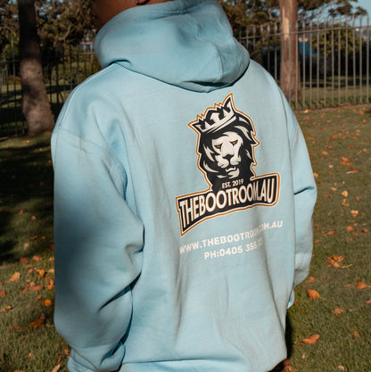 OG LOGO HOODIE - BABY BLUE