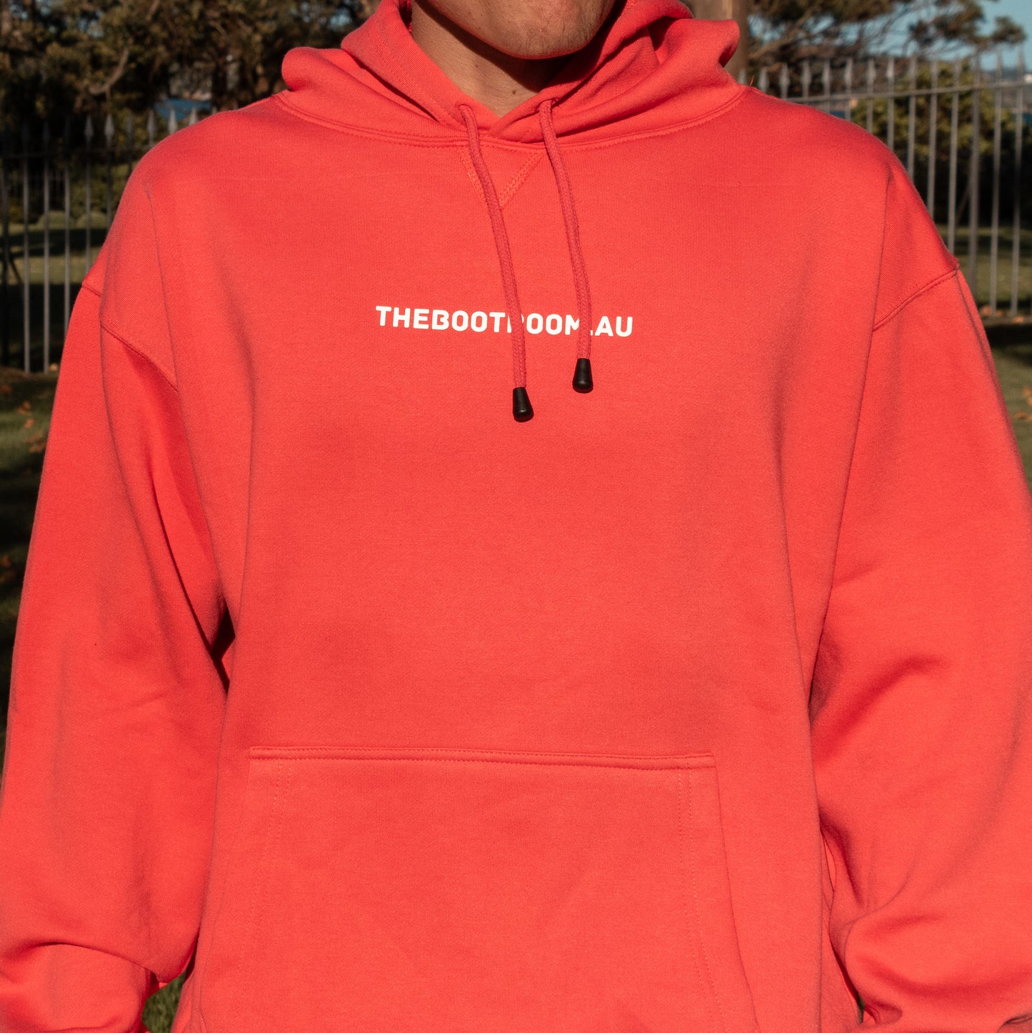 OG LOGO HOODIE - RED