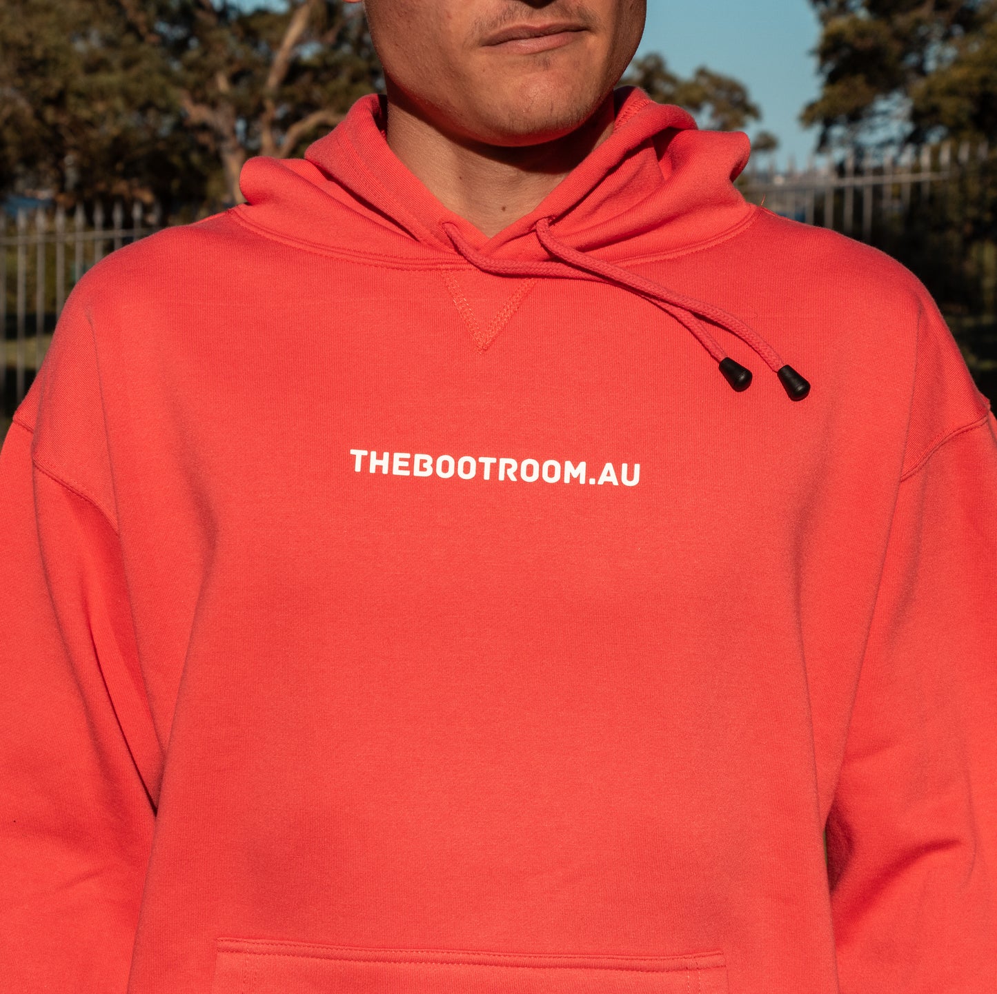 OG LOGO HOODIE - RED