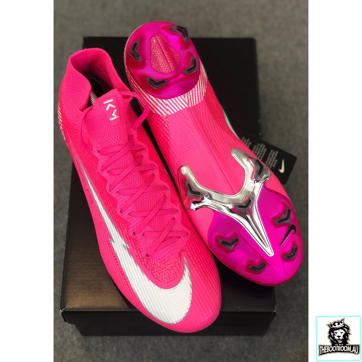 NIKE MERCURIAL SUPERFLY VII "MBAPPE ROSA" KM10