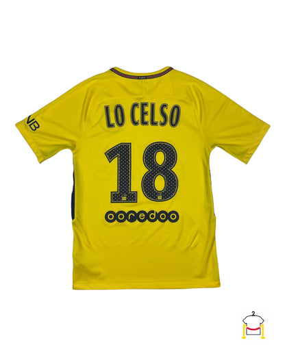 NIKE PARIS SAINT GERMAIN 2017/18 AWAY "LO CELSO 18" (SMALL)