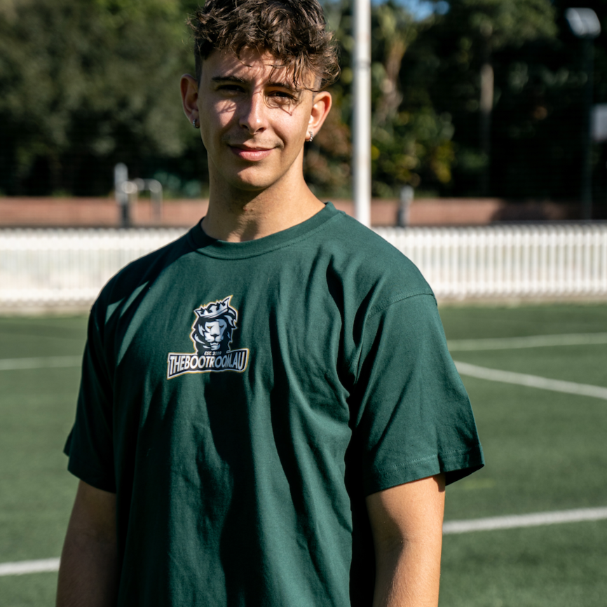 SMALL LOGO TSHIRT - FORREST GREEN