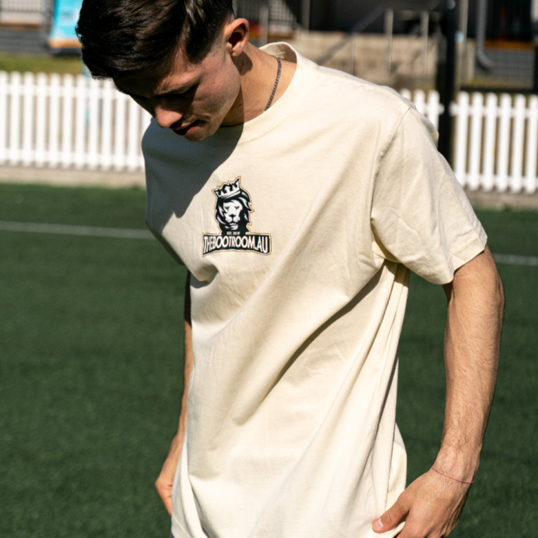 SMALL LOGO TSHIRT - BEIGE