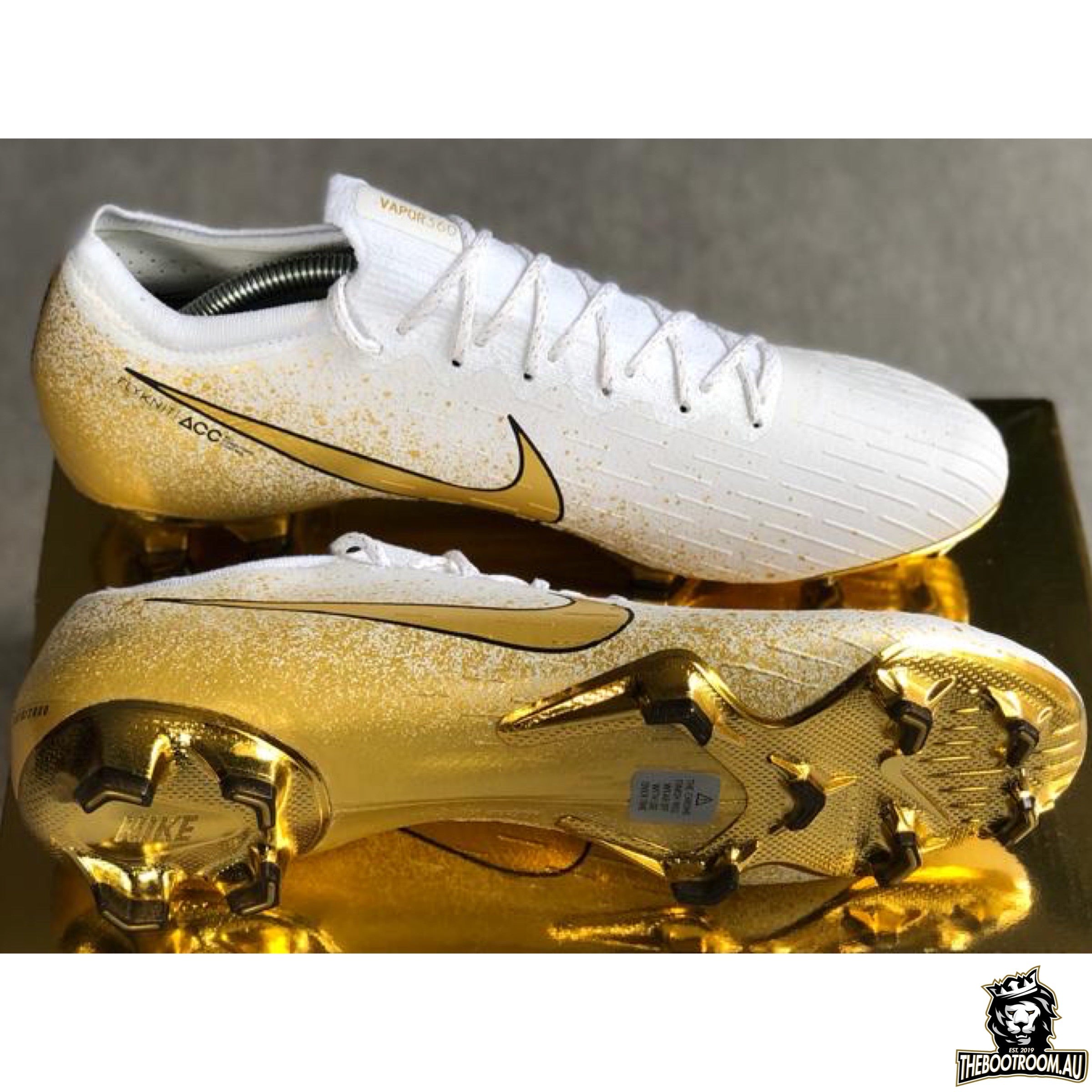 NIKE MERCURIAL VAPOR XII EUPHORIA GOLD 10.5