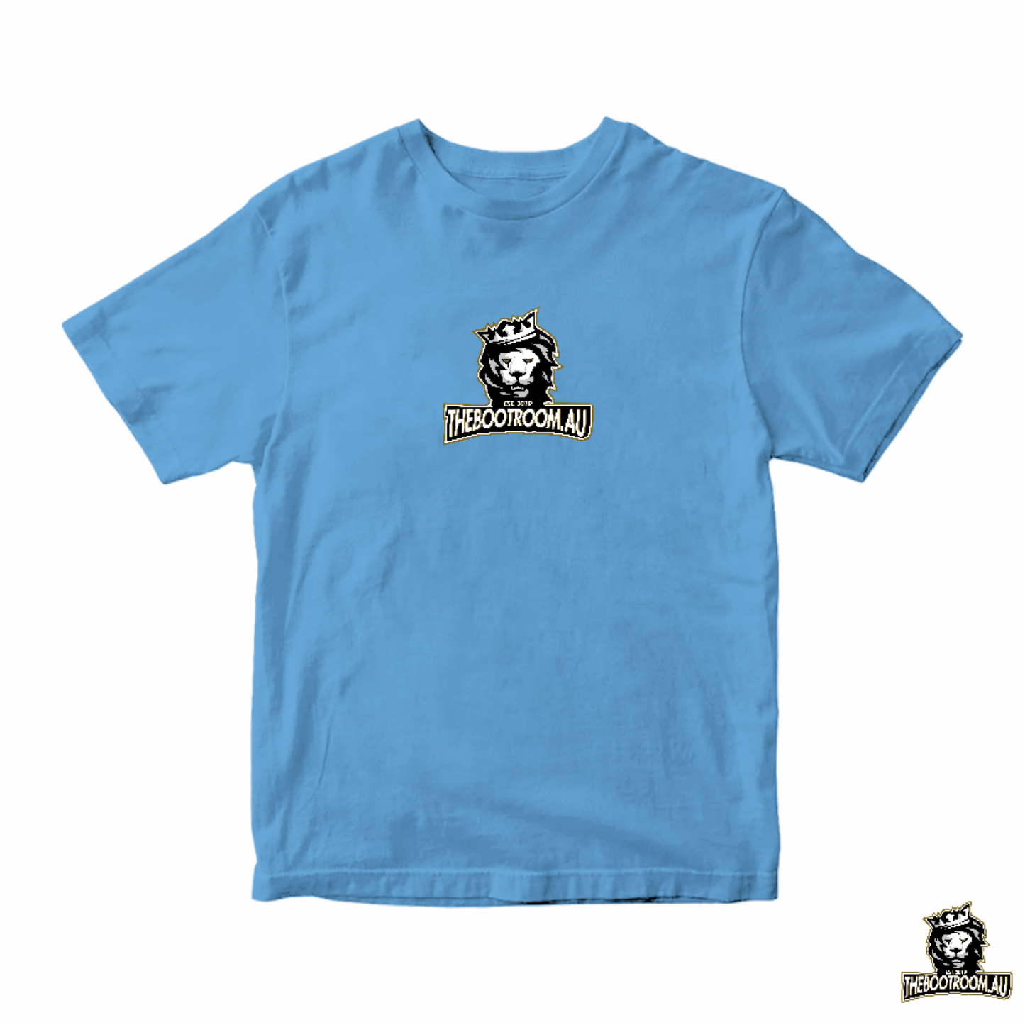 SMALL LOGO TSHIRT - BABY BLUE