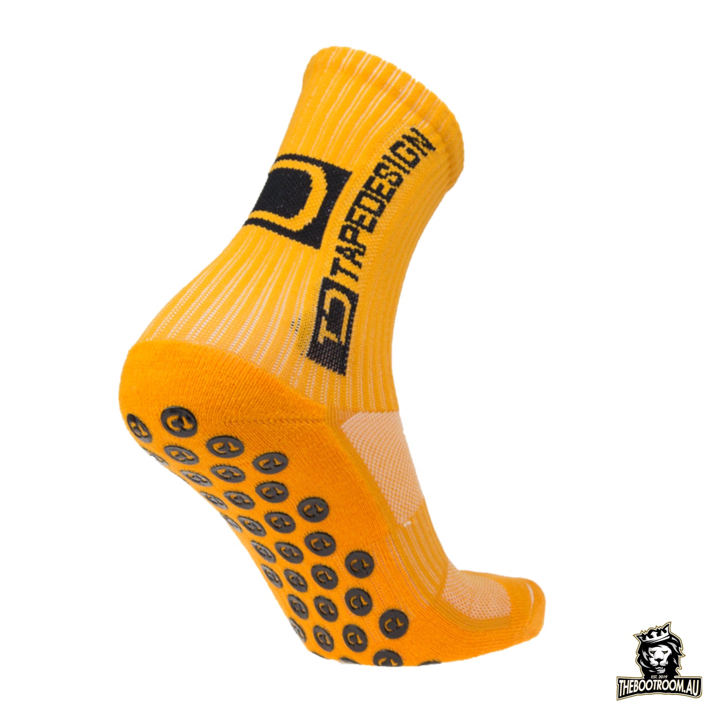 TAPEDESIGN - ORANGE GRIP SOCKS