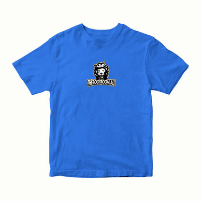 SMALL LOGO TSHIRT - AQUA BLUE