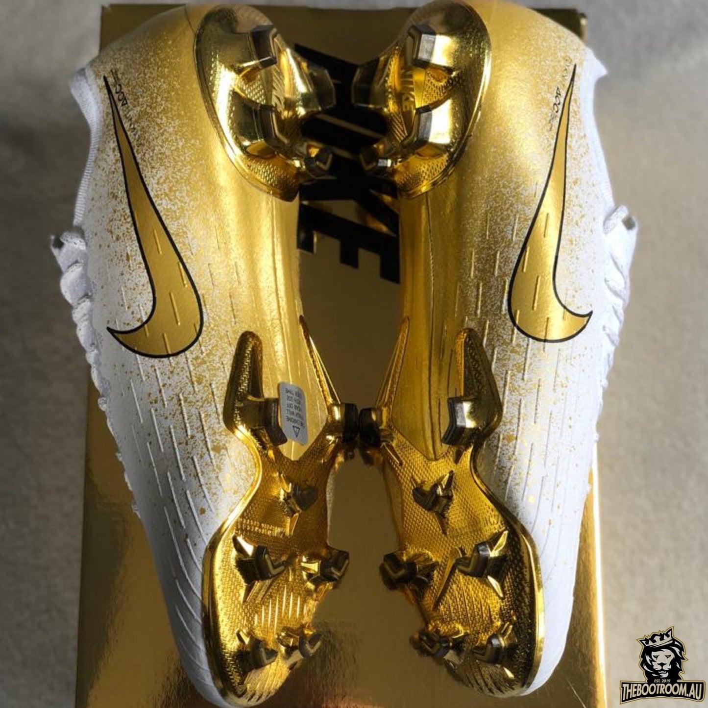 NIKE MERCURIAL VAPOR XII "EUPHORIA GOLD"