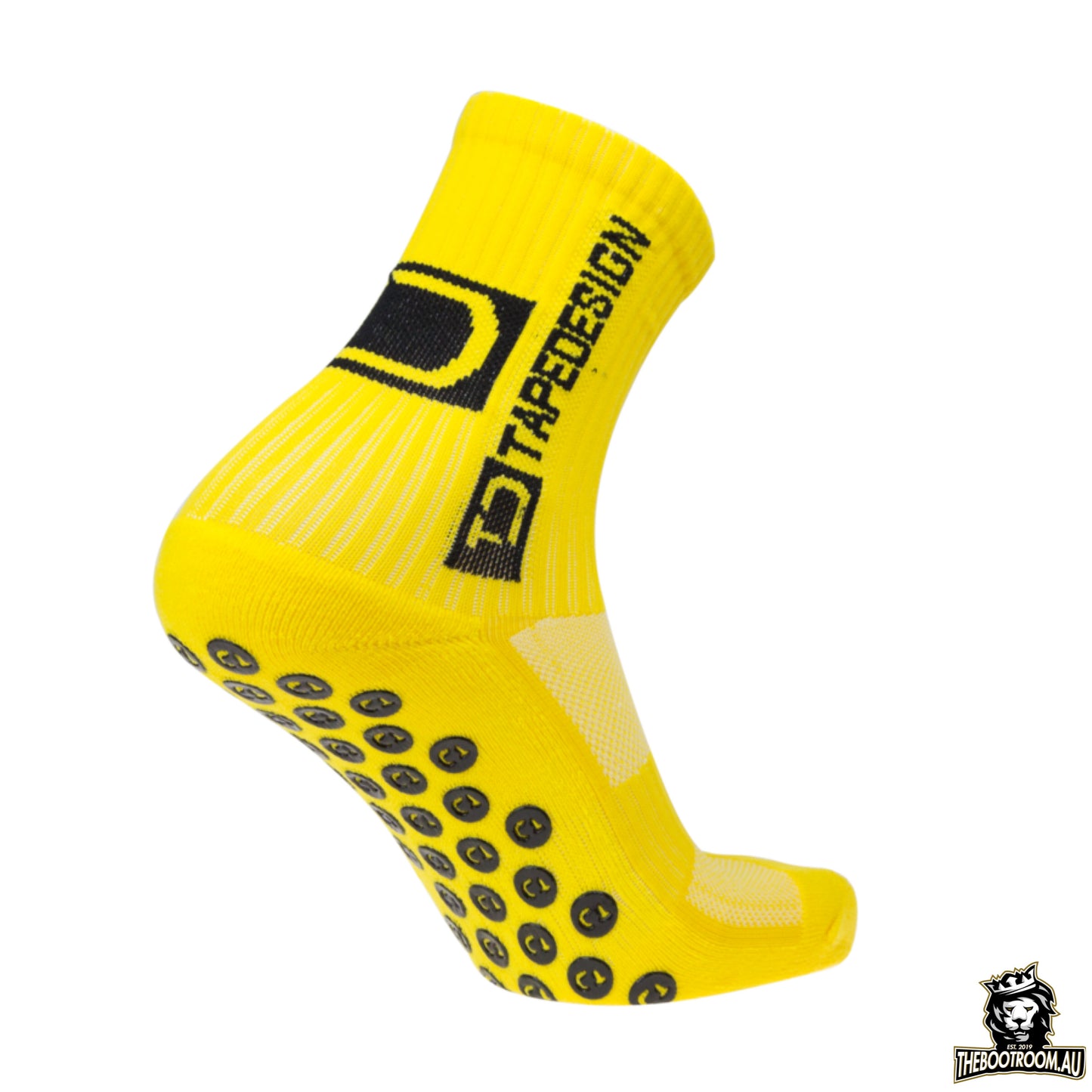 TAPEDESIGN - YELLOW GRIP SOCKS