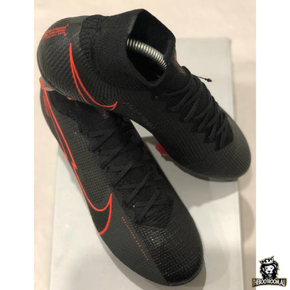 NIKE MERCURIAL SUPERFLY VII “BLACK/CHILE RED”