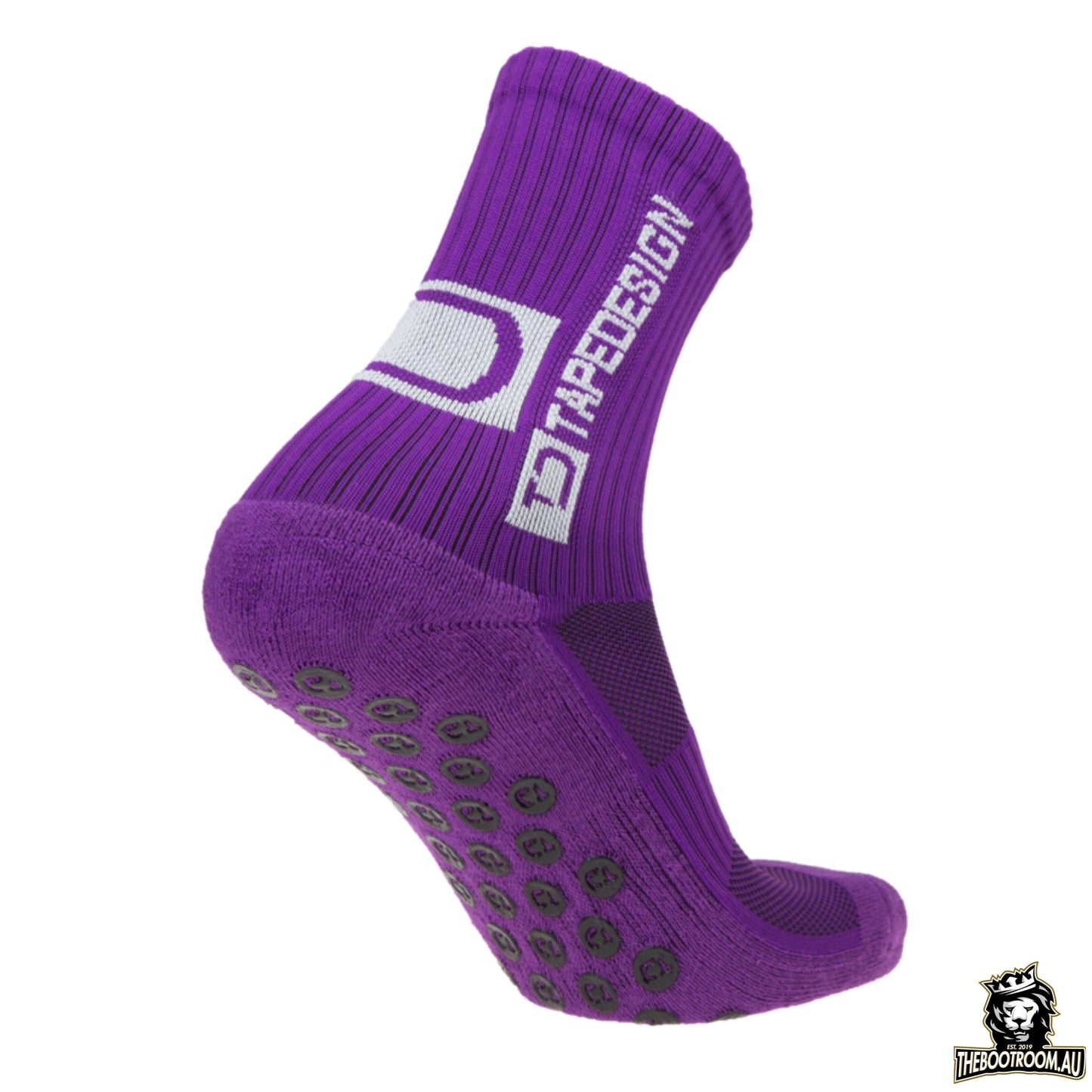 TAPEDESIGN - PURPLE GRIP SOCKS