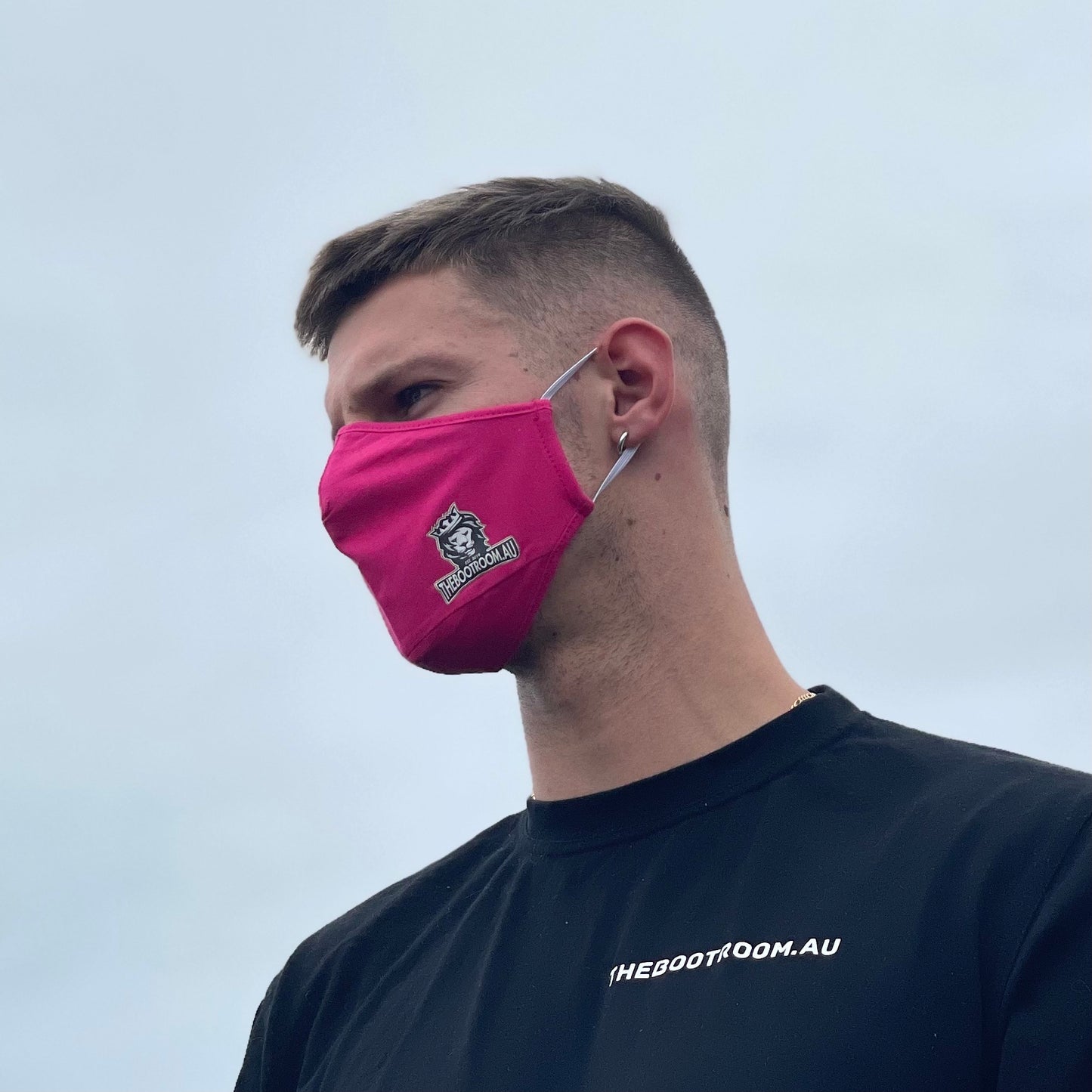 FACEMASK - HOT PINK