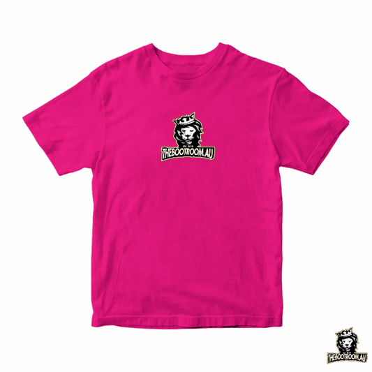 SMALL LOGO TSHIRT - HOT PINK