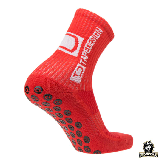 TAPEDESIGN - RED GRIP SOCKS