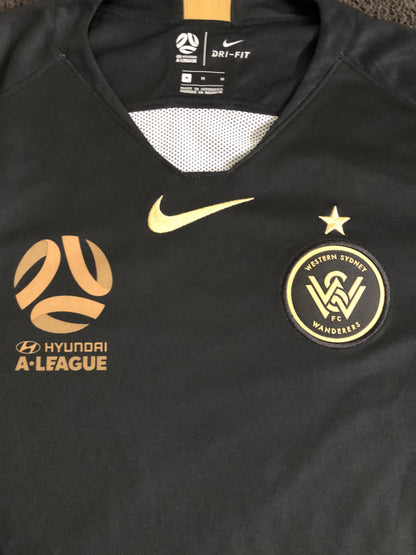 *MATCH ISSUE* WESTERN SYDNEY WANDERERS 2018/19 AWAY SET (MEDIUM)